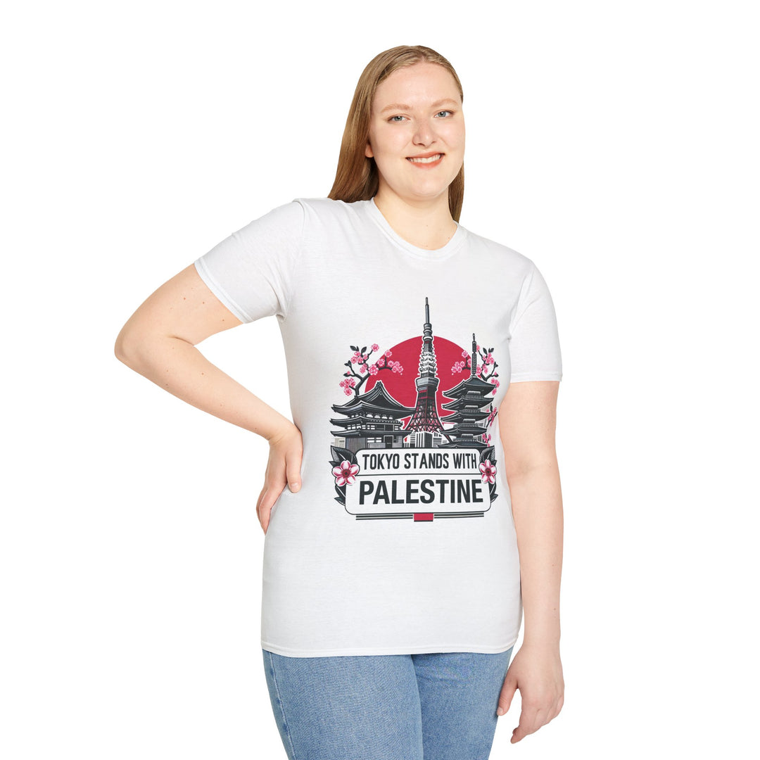 Tokyo stands with Palestine Tshirt