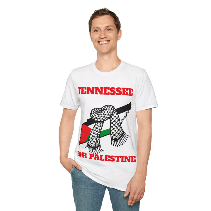 Camiseta de algodón unisex Tennessee For Palestine