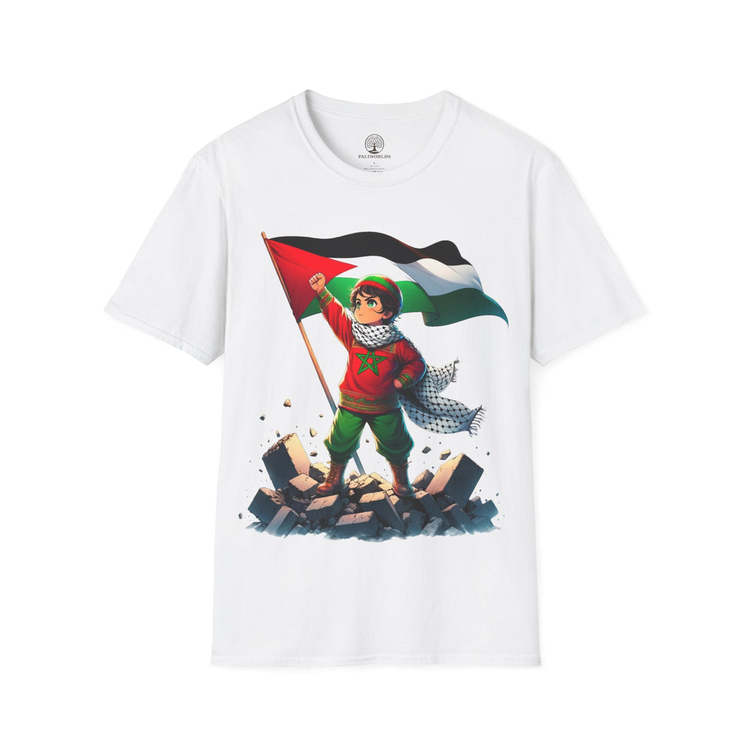 Morocco and Palestine Tshirt