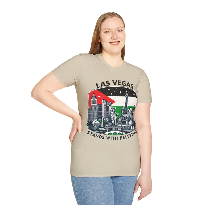 Las Vegas stands with Palestine Tshirt