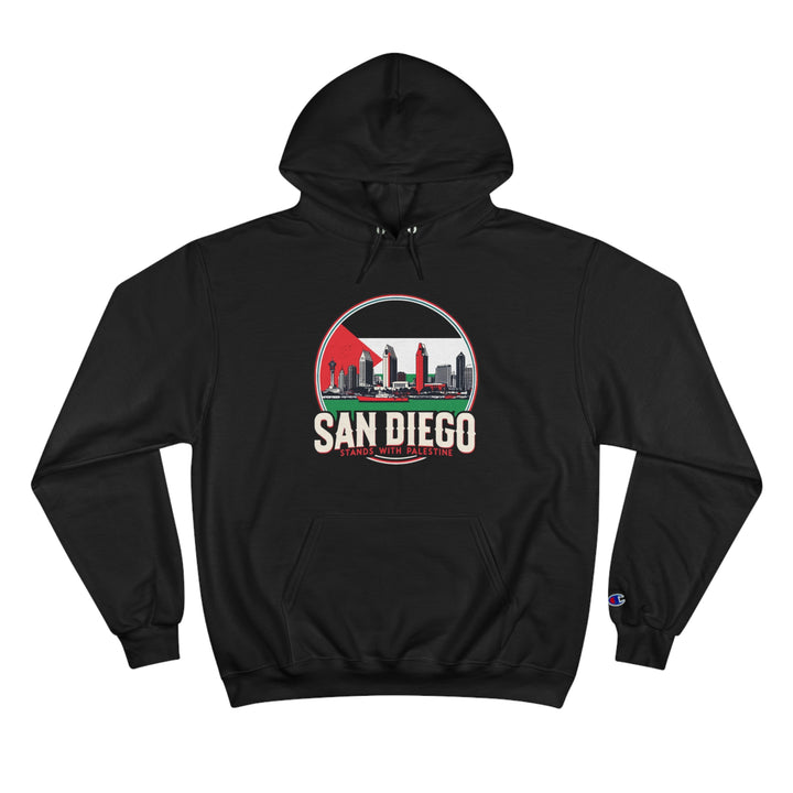 San Diego Stands With PalestineChampion Hoodie