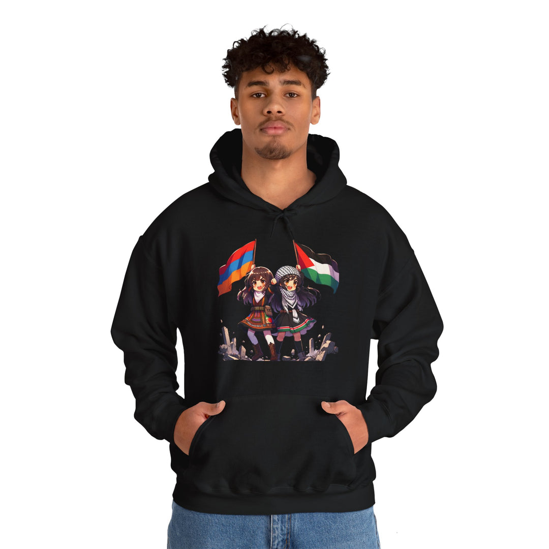 Armenia and Palestine Unisex Hoodie