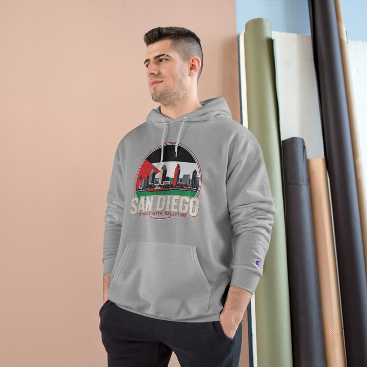 San Diego Stands With PalestineChampion Hoodie