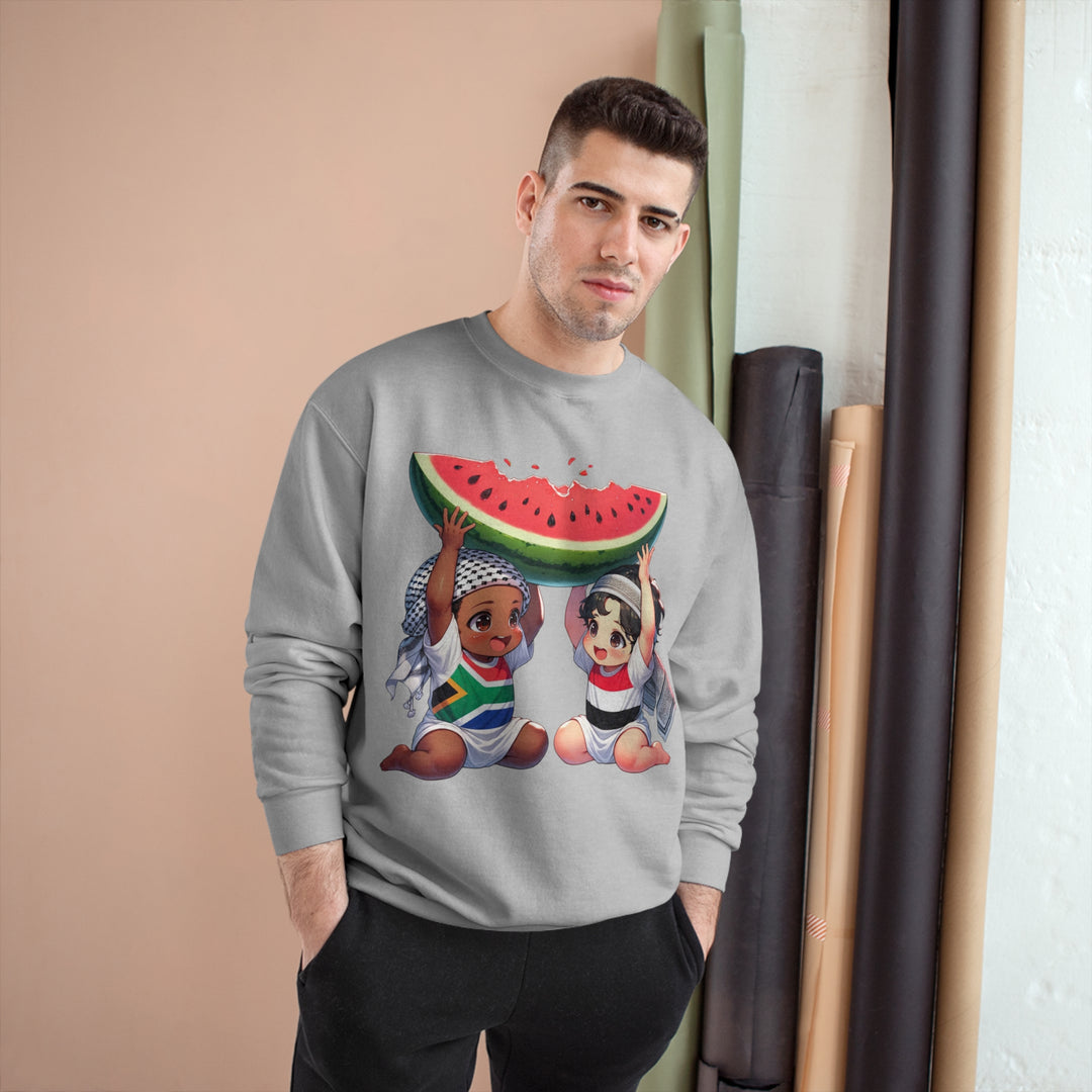 South Africa and Yemen Stand with Palestine Champion Sweatshirt