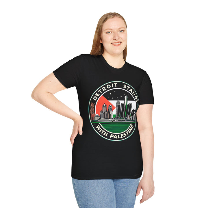 Detroit stands with Palestine Tshirt