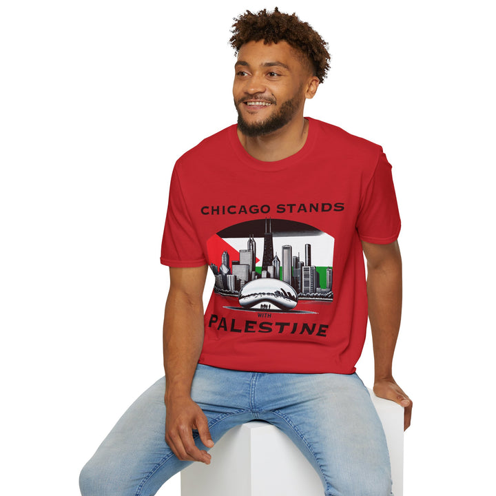 Chicago Stands with Palestine Tshirt