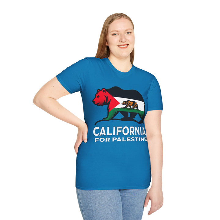 California For Palestine Tshirt