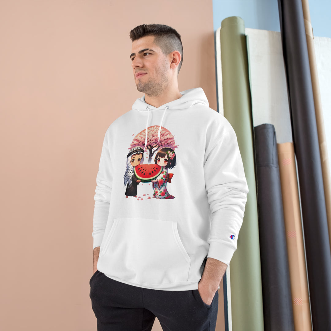 Japan and Palestine Champion Hoodie