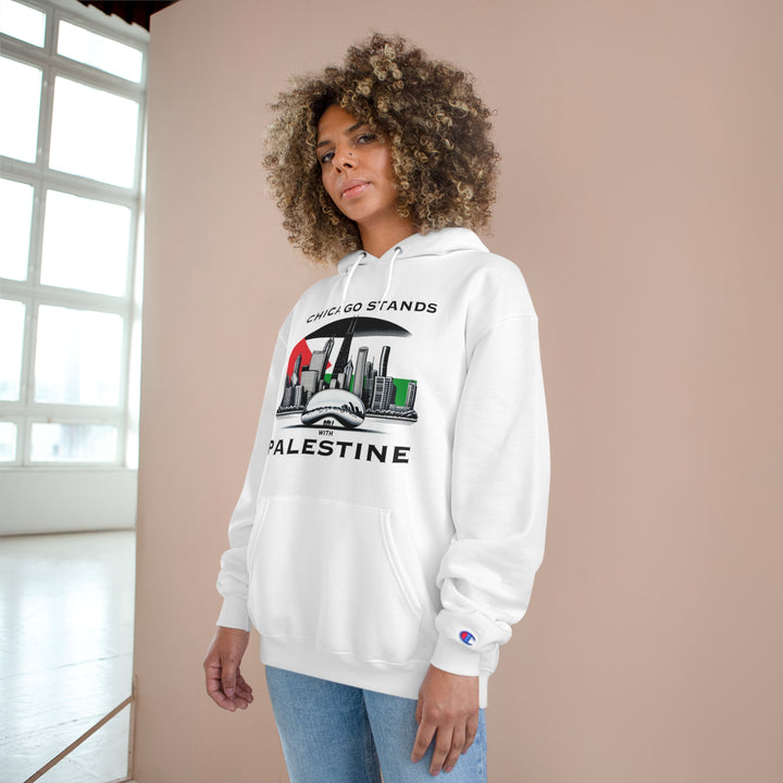 Chicago Stands with Palestine Champion Hoodie