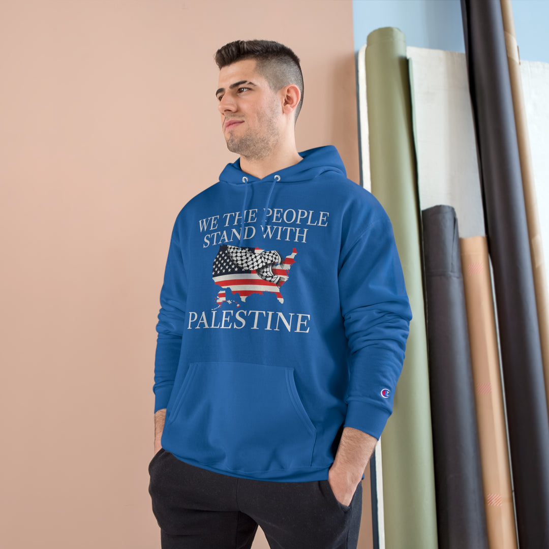 America and Palestine Champion Unisex Hoodie