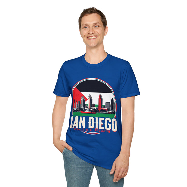 San Diego Stands with Palestine Tshirt