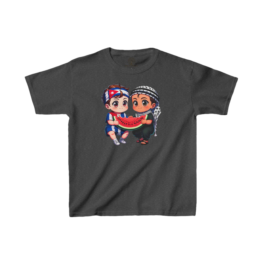 Cuba and Palestine Kids Tee