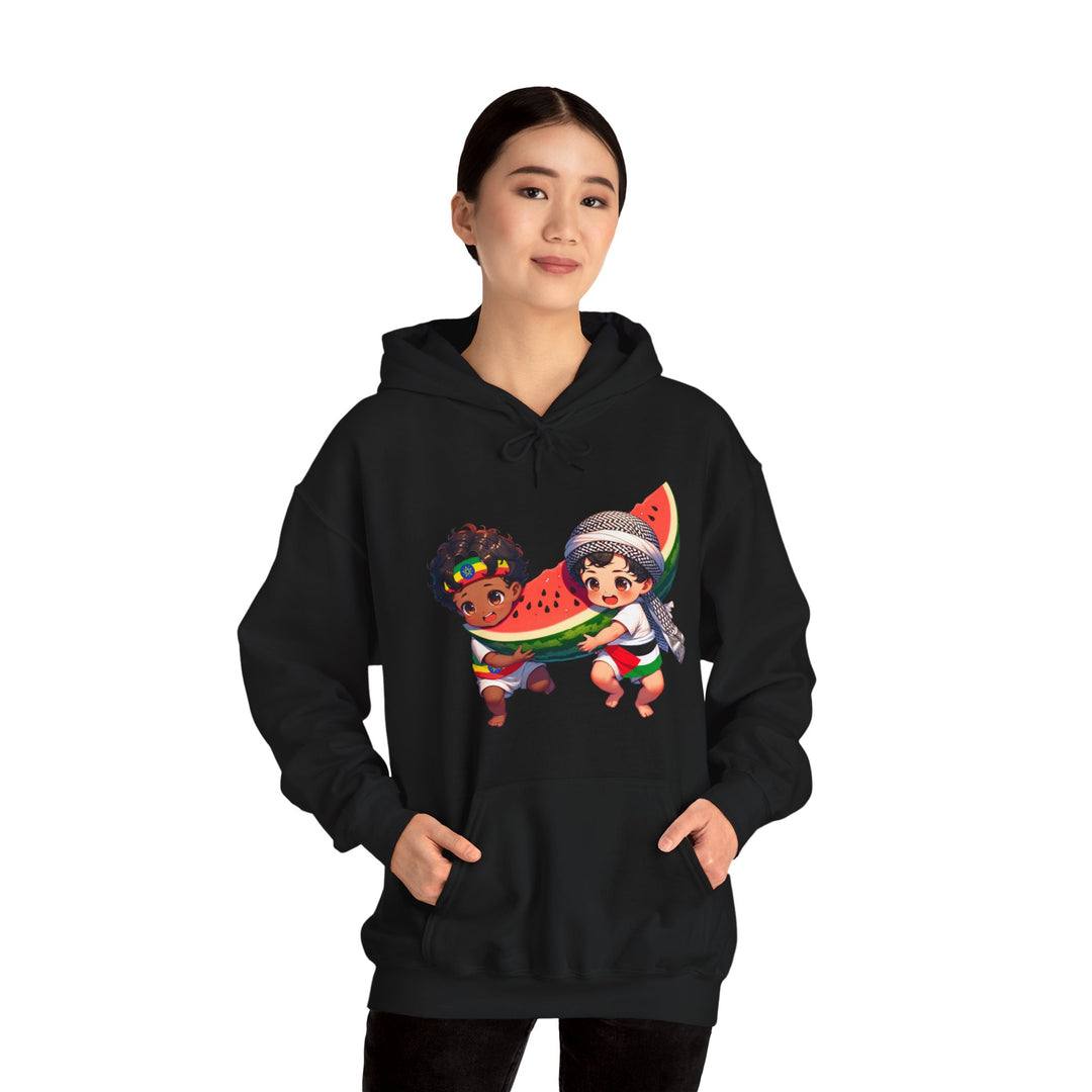 Ethiopia and Palestine Unisex Hoodie