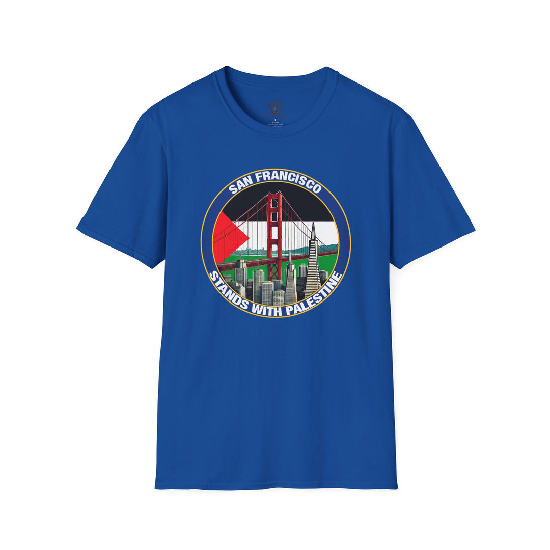 San Francisco Stands with Palestine Tshirt