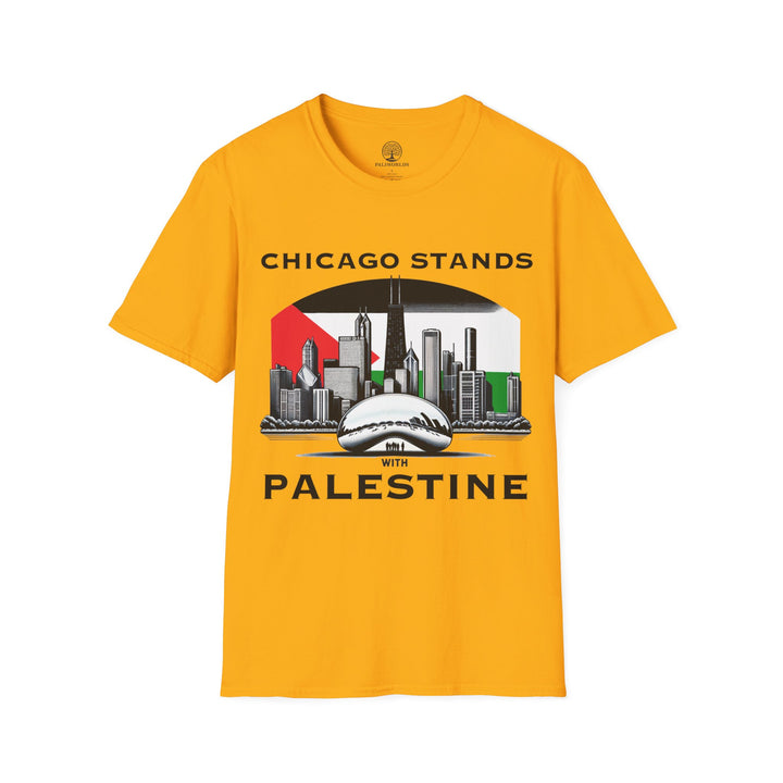 Chicago Stands with Palestine Tshirt