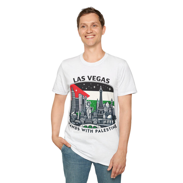 Las Vegas stands with Palestine Tshirt