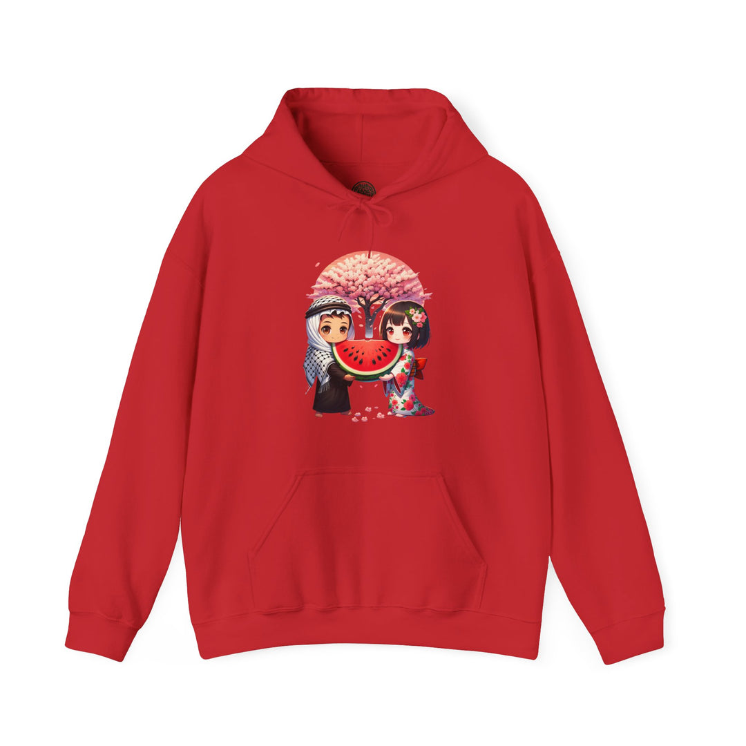 Japan and Palestine Unisex Hoodie