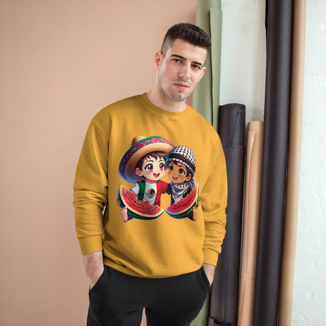 Mexico and Palestine Champion Sweatshirt