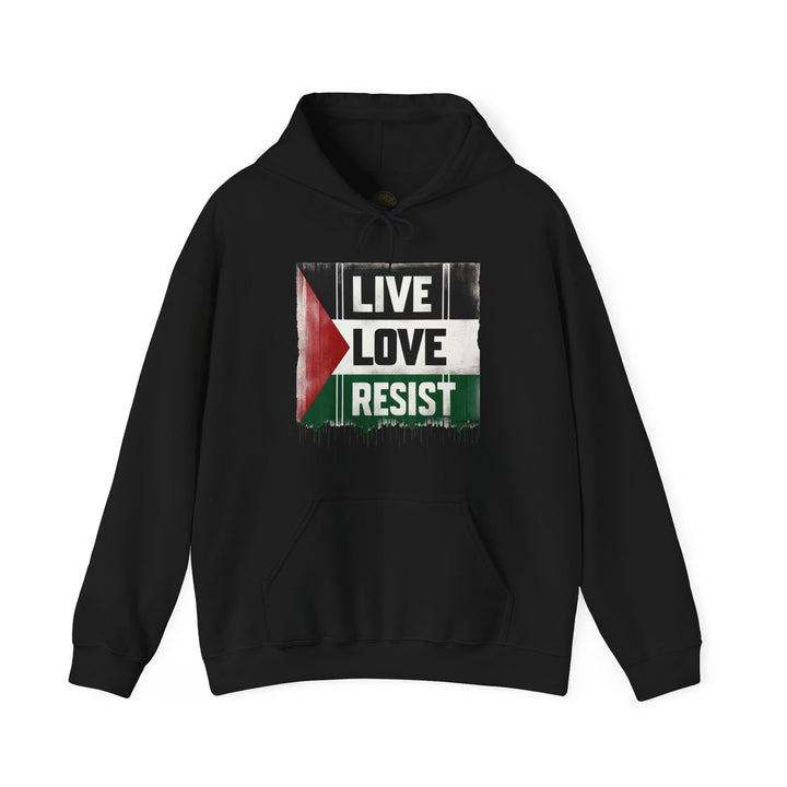 Live Love Resist for Palestine Unisex Hoodie