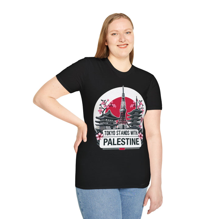 Tokyo stands with Palestine Tshirt