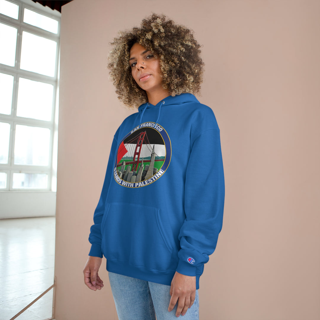 San Francisco Stands with Palestine Champion Hoodie