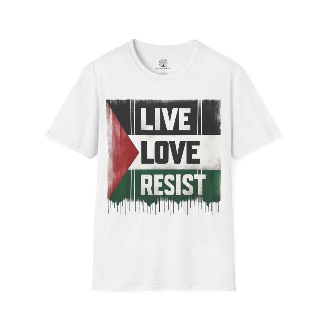 Live Love Resist For Palestine Tshirt