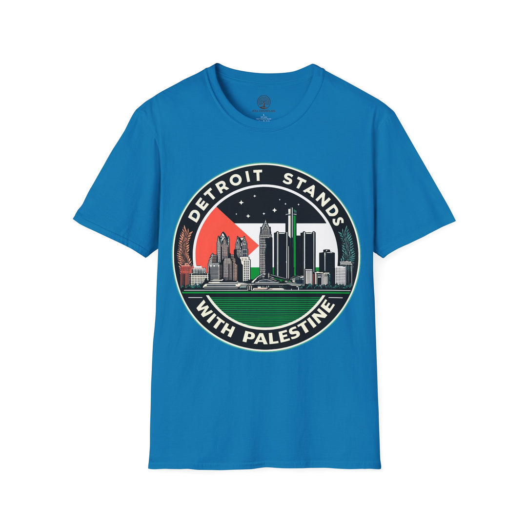 Detroit stands with Palestine Tshirt