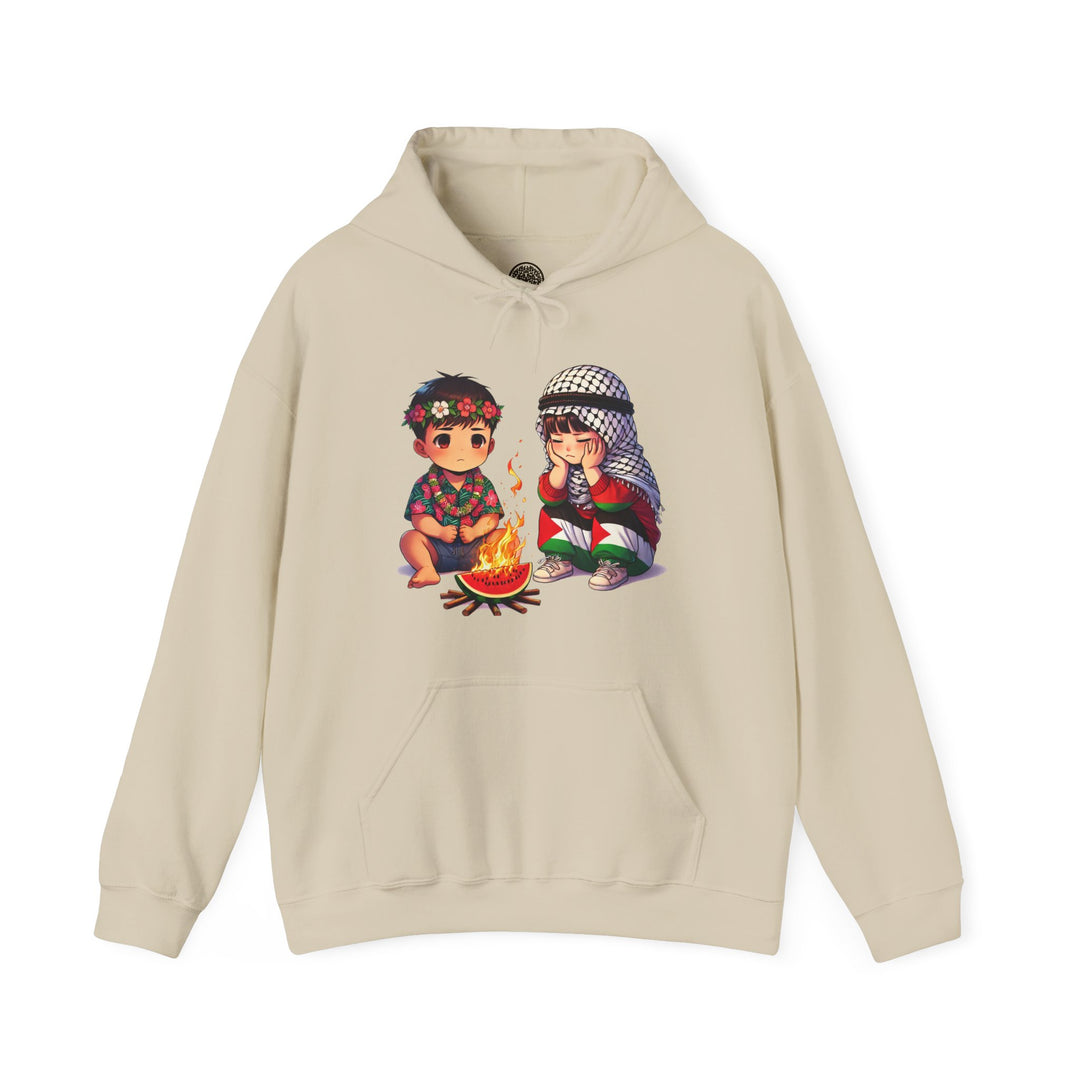 Hawaii and Palestine Unisex Hoodie