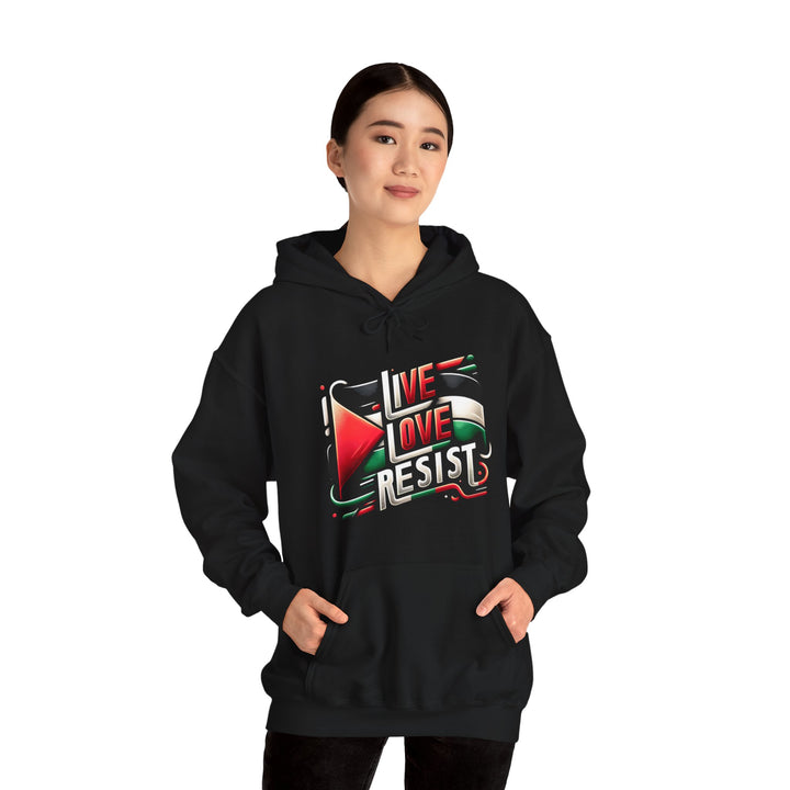 Live Love Resist II Unisex Hoodie