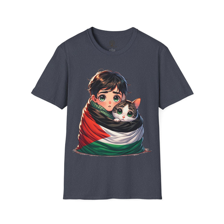 Cat and Palestine  IV UnisexTshirt