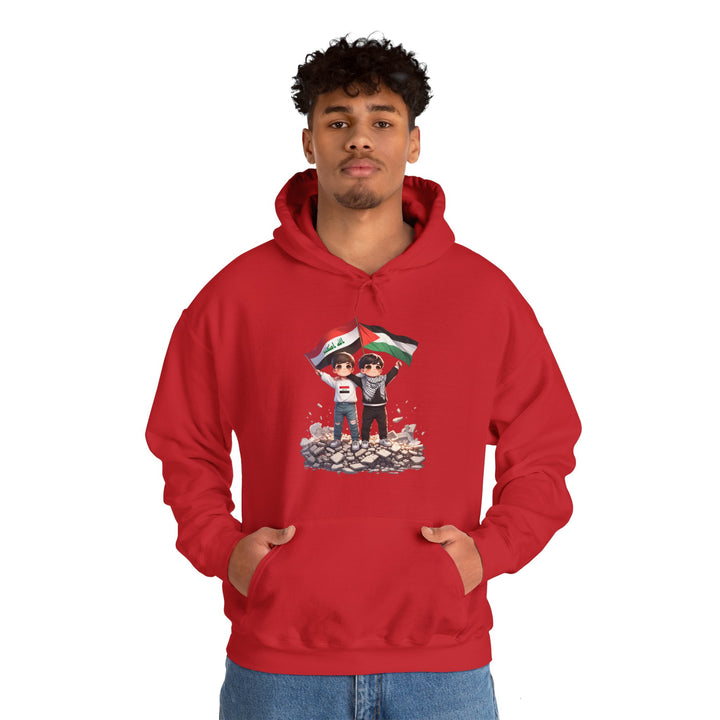 Iraq and Palestine Unisex Hoodie