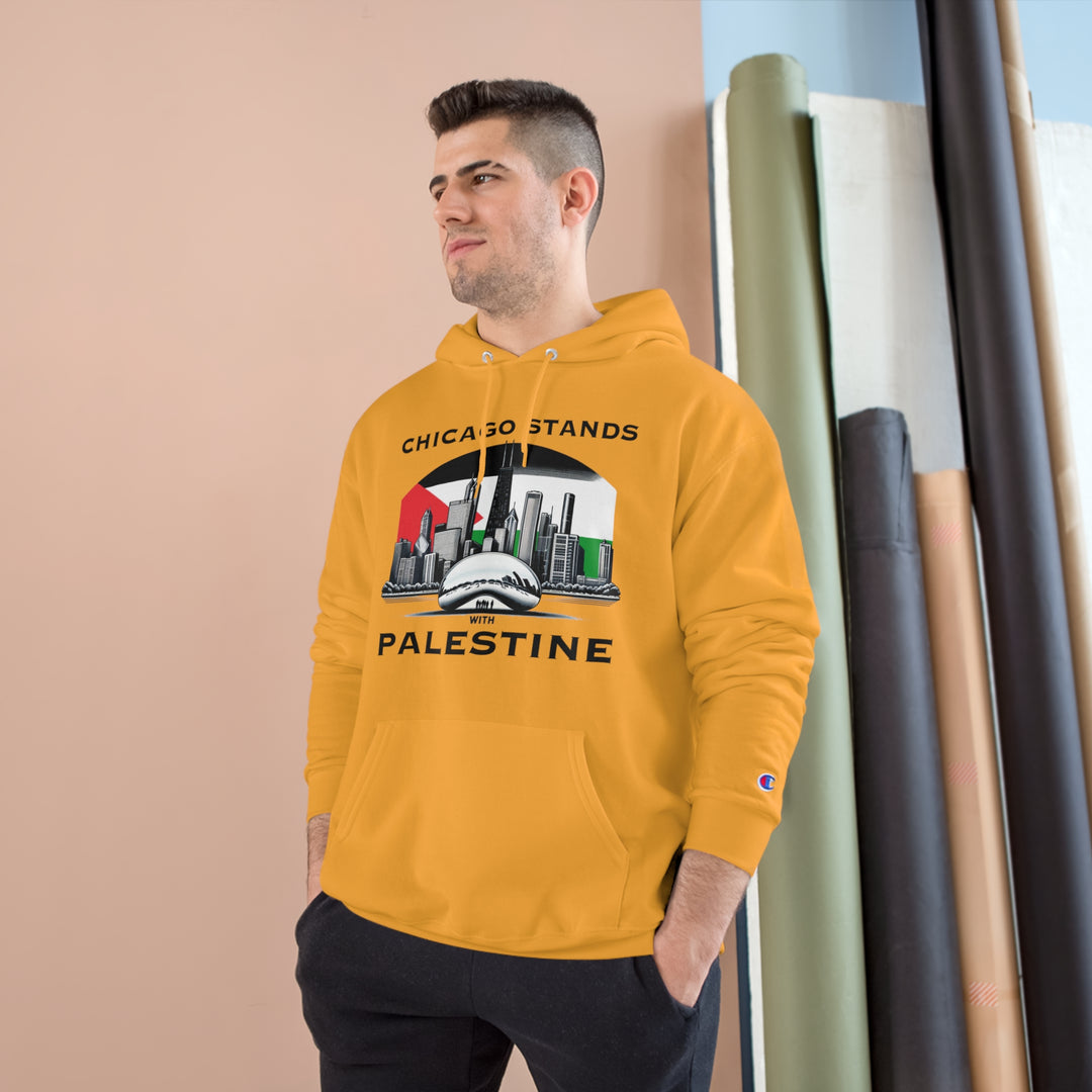 Chicago Stands with Palestine Champion Hoodie