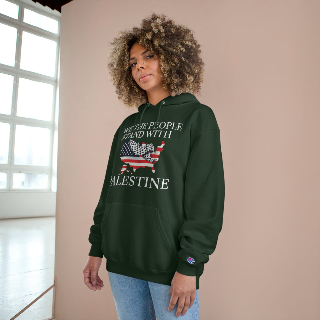 America and Palestine Champion Unisex Hoodie