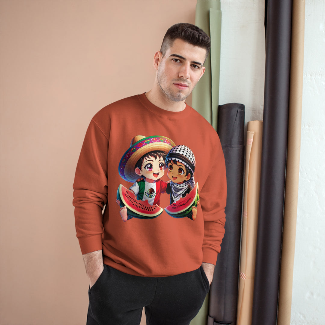 Mexico and Palestine Champion Sweatshirt