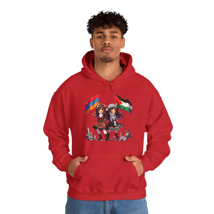 Armenia and Palestine Unisex Hoodie