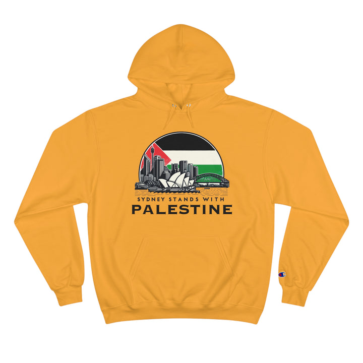 Sudadera con capucha Sydney Stands with Palestine Champion 