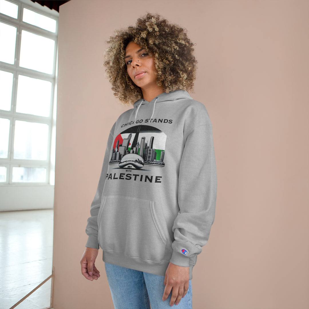 Chicago Stands with Palestine Champion Hoodie