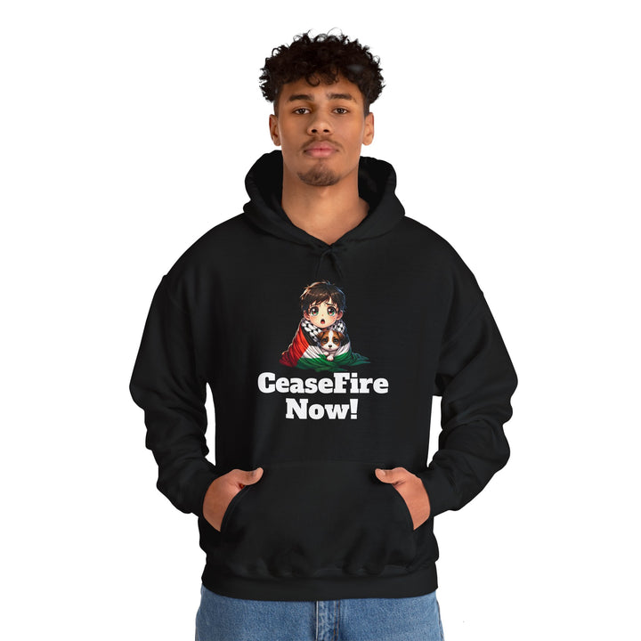 CeaseFire Now! Unisex Hoodie Sweatshirt