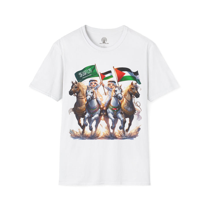 Saudi Arabia and Palestine Tshirt