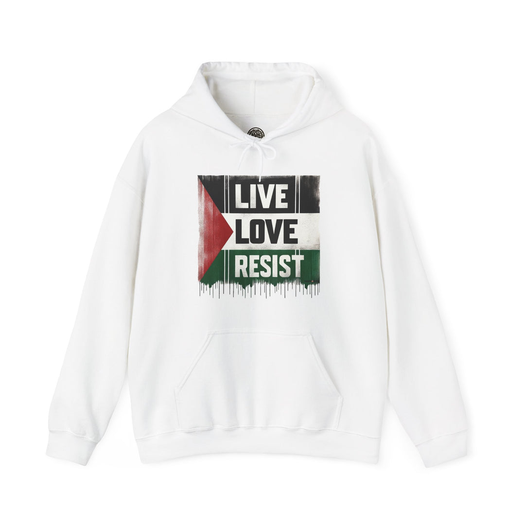 Live Love Resist for Palestine Unisex Hoodie