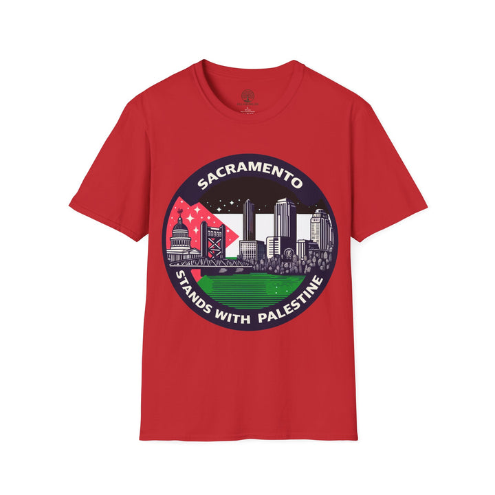 Sacramento Stands with Palestine Tshirt