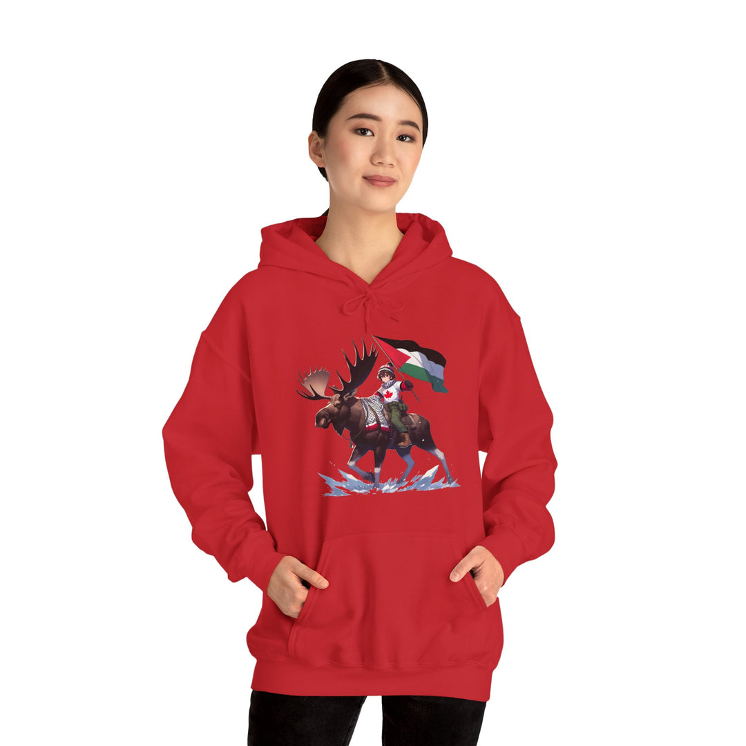 Canada and Palestine Unisex Hoodie