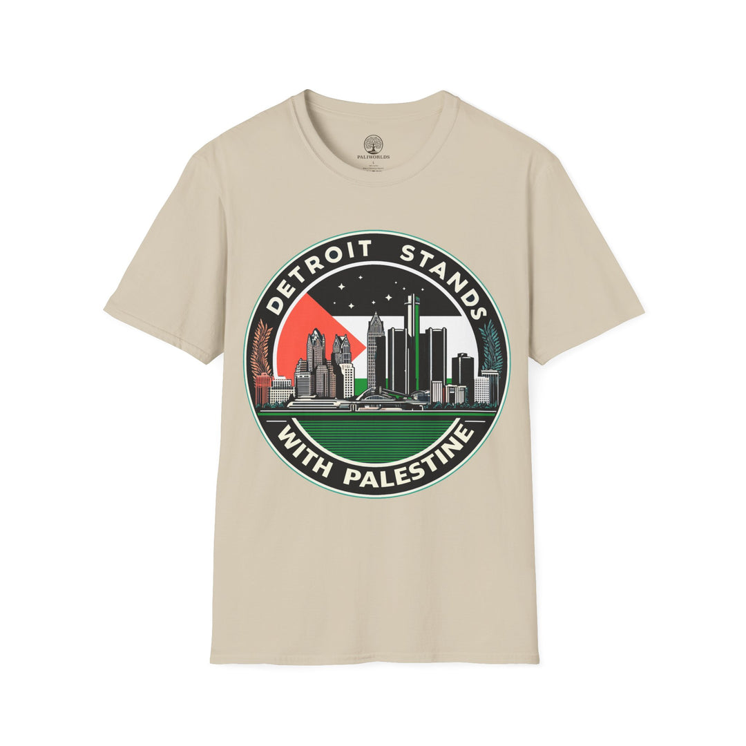 Detroit stands with Palestine Tshirt