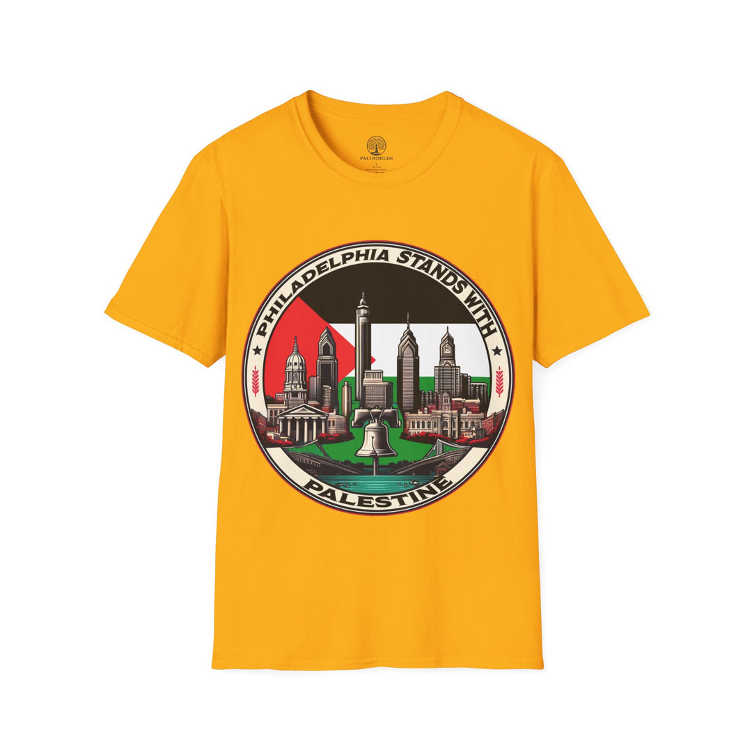 Philadelphia stands with Palestine Tshirt