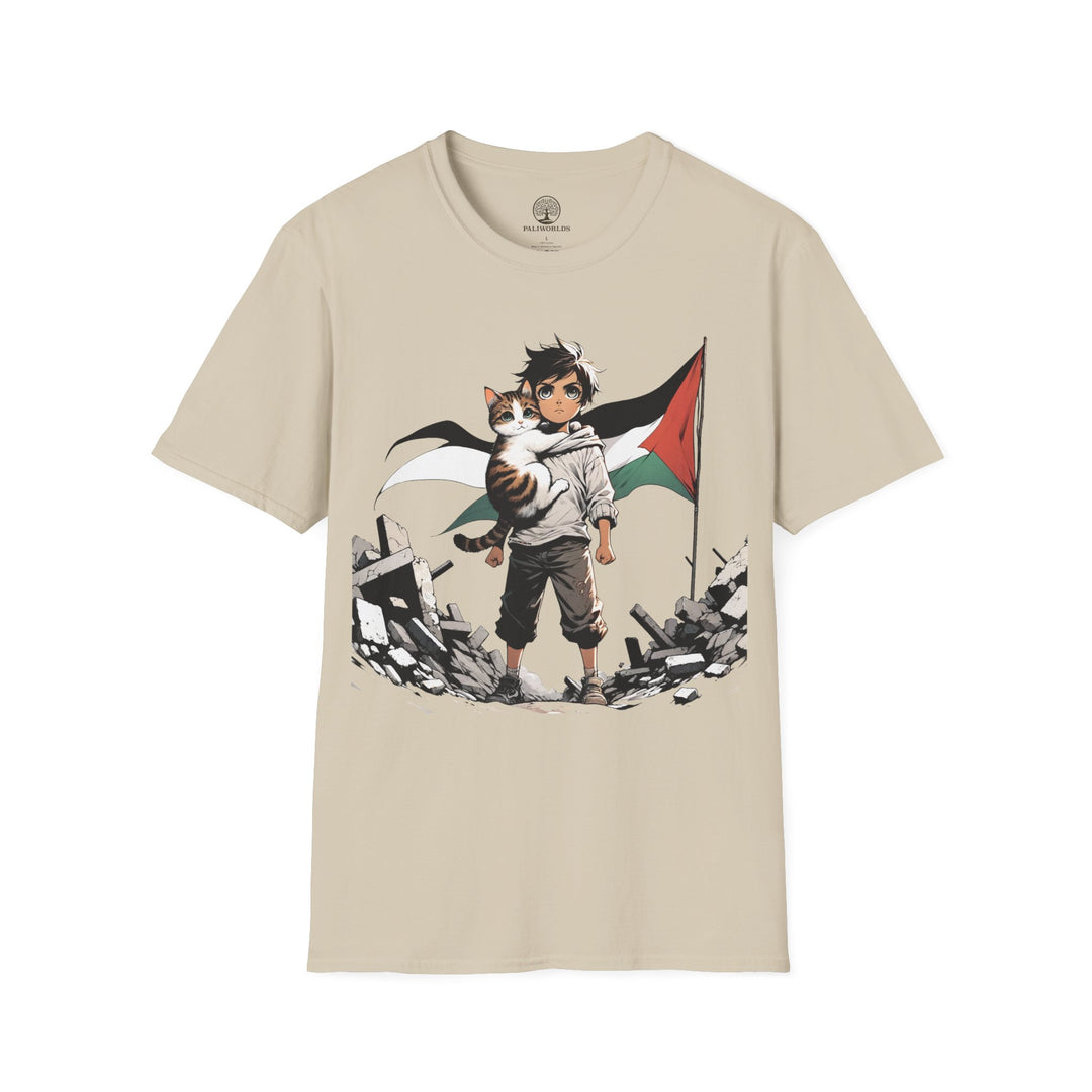 Camiseta de Gatos por Gaza 