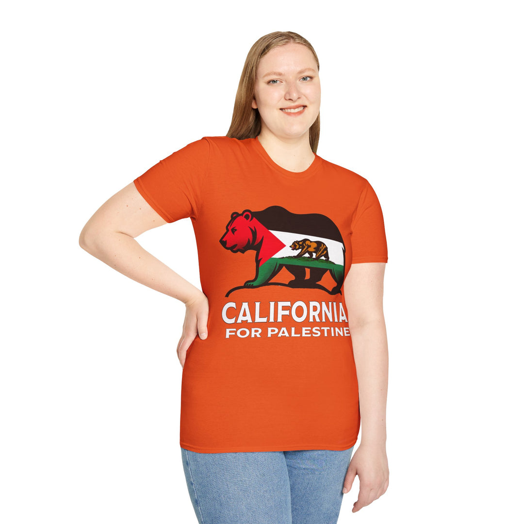 California For Palestine Tshirt