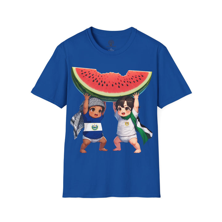 El Salvador and  Palestine Unisex TShirt