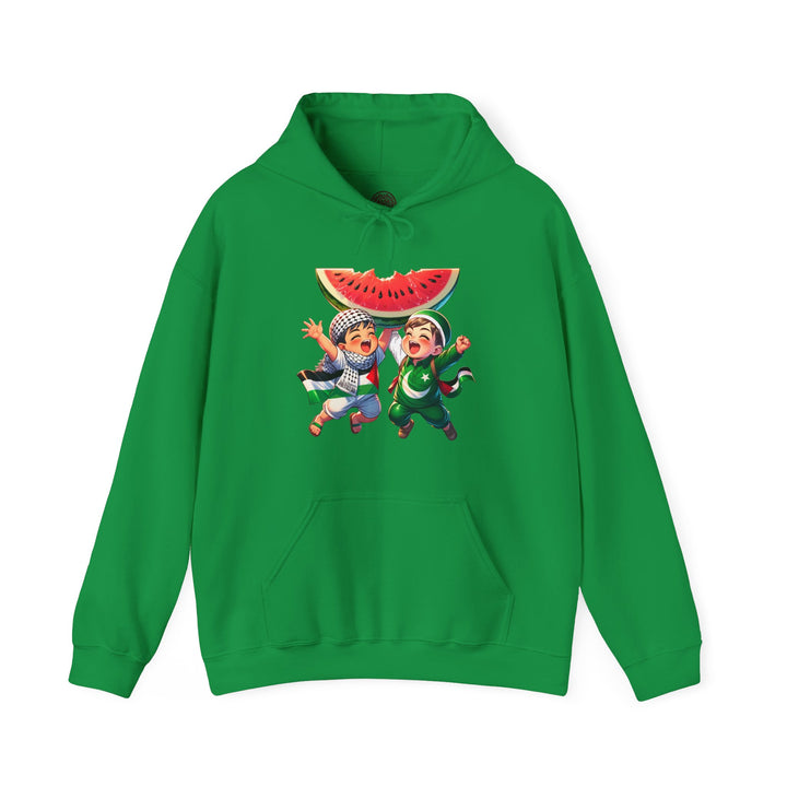 Pakistan and Palestine Unisex Hoodie