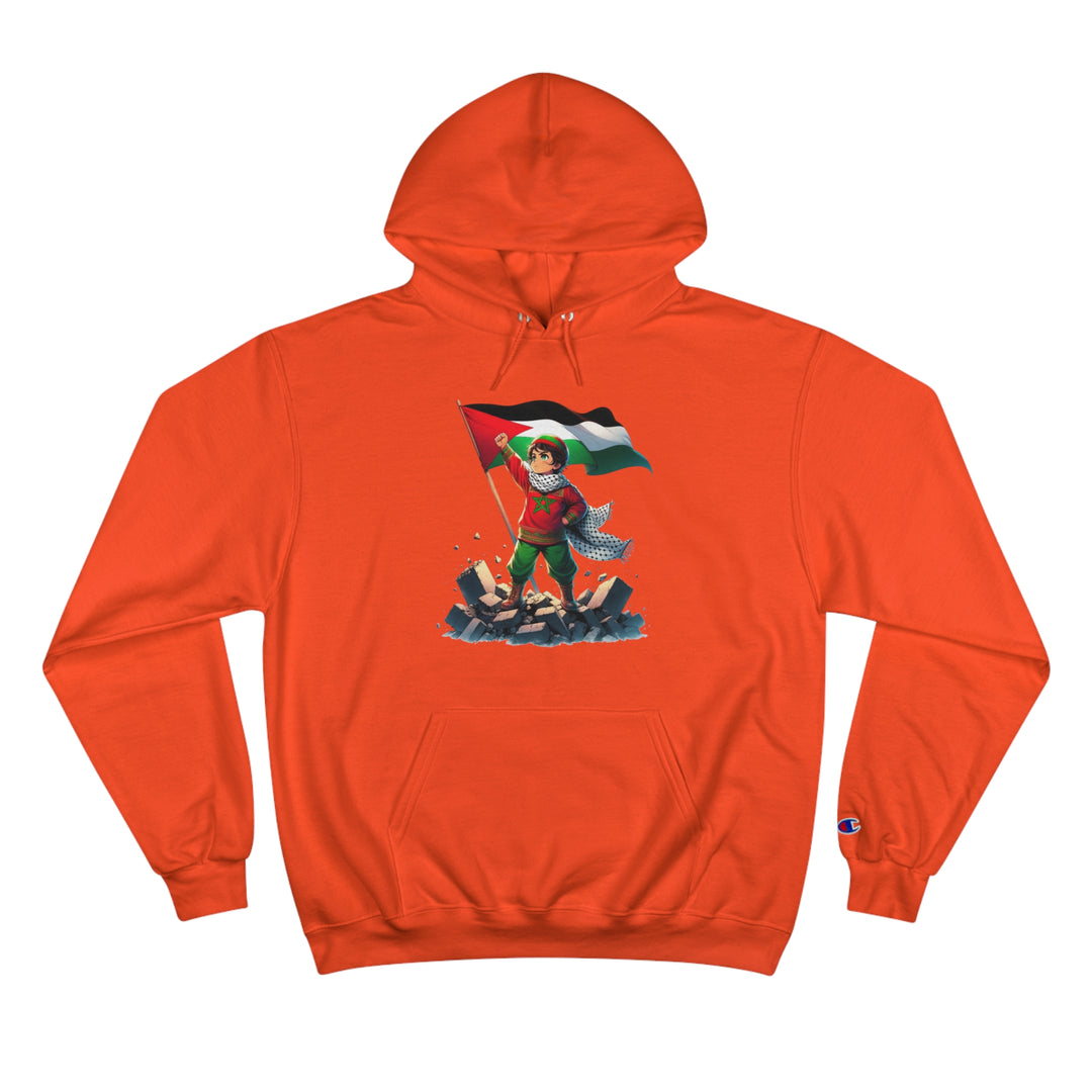 Morocco and Palestine Champion Hoodie