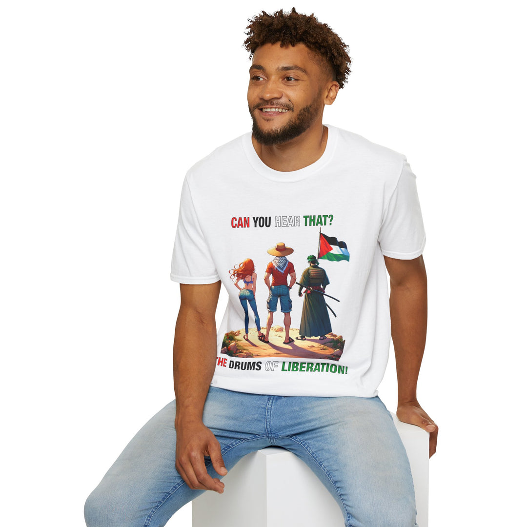 One Piece and Palestine Unisex Tshirt